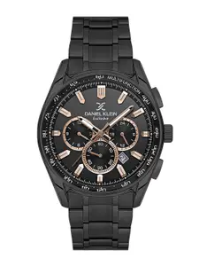 Daniel Klein Men Dial & Stainless Steel Bracelet Style Straps Analogue Watch DK.1.13901-6