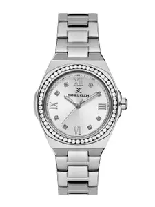 Daniel Klein Women Embellished Dial & Bracelet Style Straps Analogue Watch DK.1.13336-1