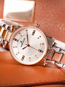Daniel Klein Women Silver-Toned Analogue Watch DK11328-6