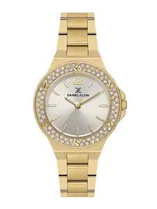 Daniel Klein Premium Women Embellished Dial Analogue Watch DK.1.13618-3