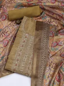 Meena Bazaar Embroidered Unstitched Dress Material