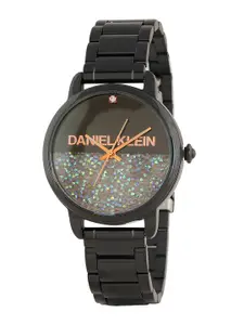 Daniel Klein Women Embellished Dial Bracelet Style Straps Analogue Watch DK 1 12711-4