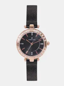 Daniel Klein Premium Women Black Analogue Watch DK11954-4
