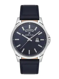 Daniel Klein Men Premium Leather Straps Analogue Watch DK.1.13659-2