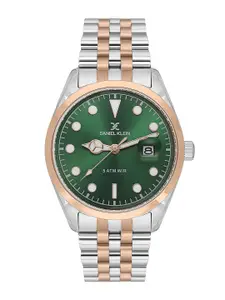 Daniel Klein Men Embellished Dial & Bracelet Style Straps Analogue Watch DK.1.13835-5