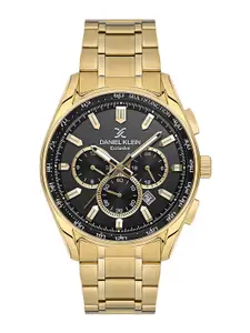Daniel Klein Men Dial & Stainless Steel Bracelet Style Straps Analogue Watch DK.1.13901-4