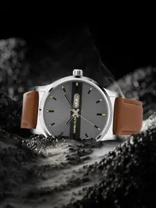 Daniel Klein Men Dial & Leather Straps Analogue Watch DK.1.14024-1