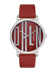 Daniel Klein Women Printed Dial & Leather Straps Analogue Watch DK 1 12782-6
