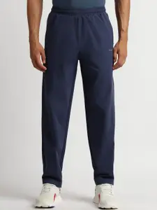 Reebok Men Brand Logo Printed Mid-Rise Track Pants