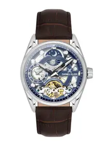 Daniel Klein Men Dial & Leather Textured Straps Analogue Watch DK.1.13856-3