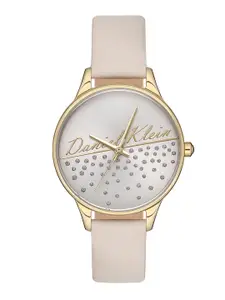 Daniel Klein Women Leather Straps Analogue Watch DK.1.12776-4