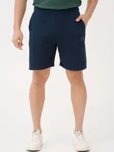 The Pant Project Jetstream Navy Relaxed Fit Sweatshorts with Drawstrings