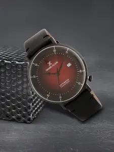 Daniel Klein Men Maroon & Black Analogue Watch DK.1.12515-6