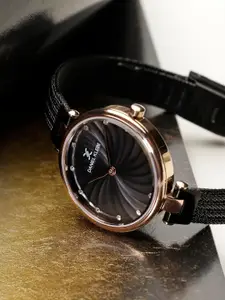 Daniel Klein Fiord Women Black Analogue Watch DK11904-5