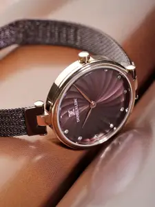 Daniel Klein Fiord Women Burgundy Analogue Watch DK11904-6