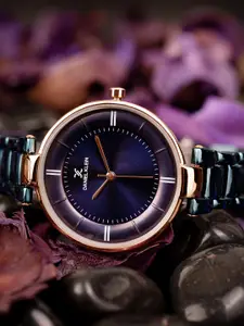 Daniel Klein Women Navy Blue Analogue Watch DK11467-5