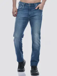 Numero Uno Men Slim Fit Mid-Rise Light Fade Stretchable Jeans
