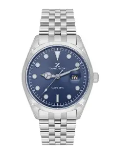 Daniel Klein Men Embellished Dial & Bracelet Style Straps Analogue Watch DK.1.13835-2