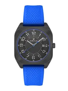 Daniel Klein Men Dial & Textured Straps Analogue Watch DK.1.13796-1