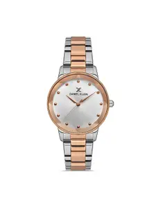 Daniel Klein Premium Women Silver-Toned Dial Analogue Watch DK.1.13223-3_OR
