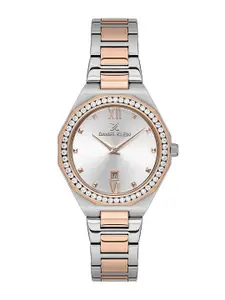 Daniel Klein Premium Women Embellished Dial & Straps Analogue Watch DK.1.13601-5