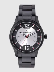 Daniel Klein Men Silver-Toned Analogue Watch DK12166-6