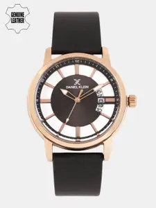 Daniel Klein Men Black Analogue Watch DK11836-2