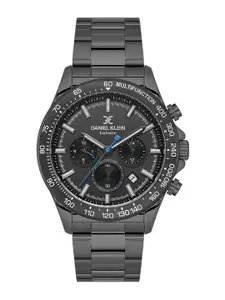 Daniel Klein Men Dial & Bracelet Style Straps Analogue Watch DK.1.13852-5