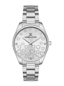Daniel Klein Women Embellished Dial & Style Straps Analogue Watch DK.1.13353-1