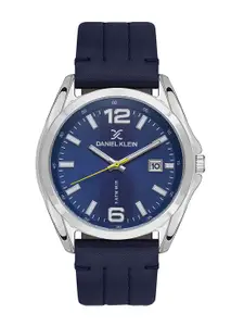 Daniel Klein Men Printed  Dial & Leather Straps Analogue Watch DK.1.13366-2