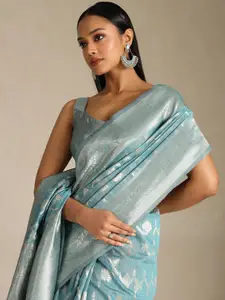 Soch Woven Design Zari Tussar Saree