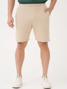 The Pant Project Sunbaked Beige Relaxed Fit Sweatshorts with Drawstrings