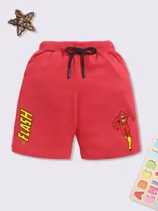 YK X Minute Mirth Boys Flash Printed Cotton Shorts