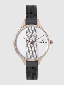 Daniel Klein Fiord Women Silver-Toned Analogue Watch DK12182-6