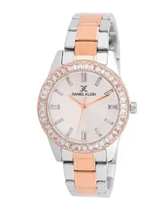 Daniel Klein Premium Women Embellished Dial & Bracelet Style Analogue Watch DK.1.13484-4