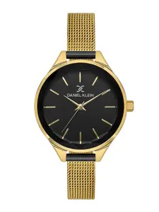 Daniel Klein Women Water Resistance Stainless Steel Analogue Watch DK.1.13508-3