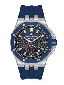 Daniel Klein Exclusive Men Skeleton Dial & Straps Analogue Watch DK.1.13616-2