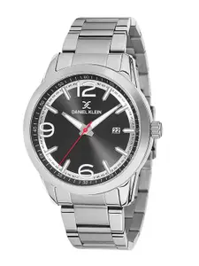 Daniel Klein Men Stainless Steel Bracelet Style Straps Analogue Watch DK12141-3
