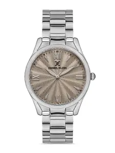 Daniel Klein Premium Women Grey Dial & Silver Straps Analogue Watch DK.1.13217-2