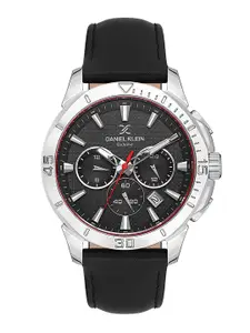 Daniel Klein Men Dial & Leather Straps Analogue Watch DK.1.13893-1