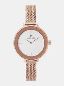 Daniel Klein Fiord Women Silver-Toned Analogue Watch DK11960-2