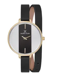 Daniel Klein Women Printed Dial & Leather Straps Analogue Watch DK 1 12793-5