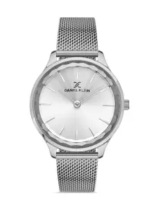 Daniel Klein Premium Women Silver-Toned Dial & Straps Analogue Watch DK.1.13253-1