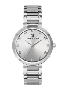 Daniel Klein Women Embellished Dial & Bracelet Style Straps Analogue Watch DK.1.13335-1