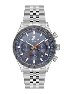 Daniel Klein Men Dial & Bracelet Style Straps Analogue Watch DK.1.13851-6