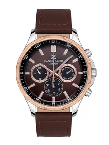 Daniel Klein Men Water Resistance Stainless Steel Analogue Watch DK.1.13544-4