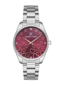 Daniel Klein Women Printed Dial & Bracelet Style Straps Analogue Watch DK.1.13353-2