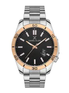 Daniel Klein Men Bracelet Style Straps Analogue Date Aperture Watch DK.1.13516-2