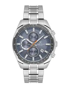 Daniel Klein Men Embellished Dial & Bracelet Style Straps Analogue Watch DK.1.13854-4