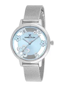 Daniel Klein Women Embellished Dial & Bracelet Style Straps Analogue Watch DK.1.13456-3